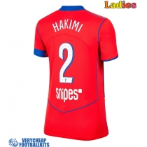 Paris Saint-Germain Achraf Hakimi #2 Replica Third Shirt Ladies 2025-26 Short Sleeve